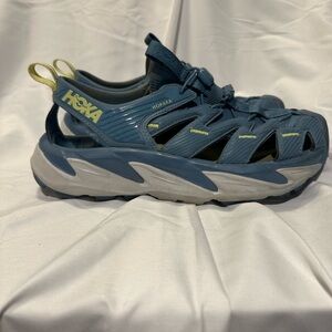 Hoka womens Blue and Yellow Sandals